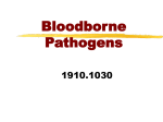 Bloodborne Pathogens