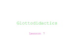 Glottodidactics