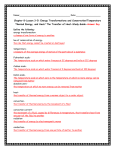 Name: Date: Chapter 8-Lesson 3-5: Energy Transformations and