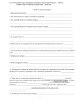 Worksheet for Videos