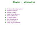 What is an Operating System? - Oman College of Management