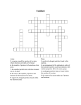 Untitled - Crossword Labs