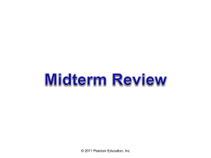 Midterm review