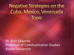 Negative Strategies 2013