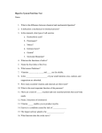 Digestive System/Nutrition Test