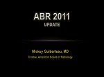 ABR 2011 Update