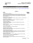 Syllabus - University of Calgary Mathematics and Statistics