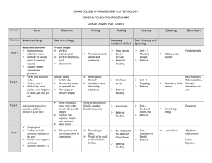 OMAN COLLEGE of MANAGEMENT and TECHNOLOGY GENERAL