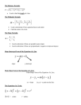 The Slope Formula