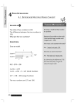 Unit 4 - Four Operations : Difference-Multiple