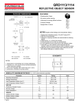 datasheet for the QRD1114