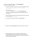 Practice Test – Geology 106, Chapter 17 from The Changing Earth