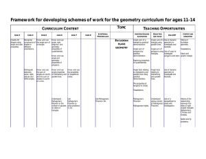 Framework (ages 11-14)