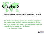 International Trade and Economic Growth