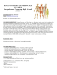 2015-2016 Anatomy Syllabus - Susquehanna Township School