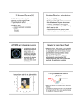 L 35 Modern Physics [1] Modern Physics