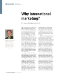 Why international marketing?