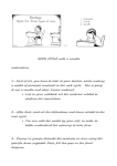 ROCK CYCLE with a candle Instructions 1