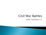 Civil War Battles