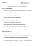 Stations Activity- Jacksonian Democracy, Nationalism, Sectionalism