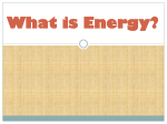 What is Energy?