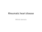 Rheumatic heart disease