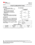 5-V Dual TTL-to-Differential PECL Translator