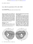 Cyst within the parenchyma of the optic chiasm