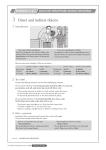 Direct and indirect objects