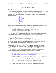 10. Operational Amplifier Circuits