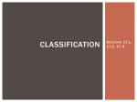 Classification