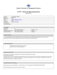 CS 570-Advanced Operating Systems-Junaid