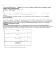 Fluorescence Detection of Tryptophan and Tyrosine Residues for