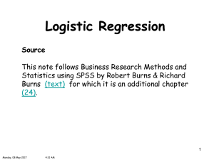 Logistic Regression