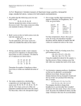 Regents Exam Questions A2.S.4: Dispersion 5 Page 1 www.jmap