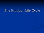 The Product Life Cycle