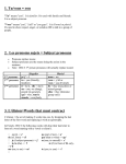 Aide-mémoire file in doc form