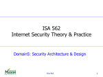 ISA 562 - GMU Computer Science