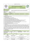 Course: GEOGRAPHIC INFORMATION SYSTEMS APPLICATIONS