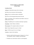 Chapter A1: Living Things