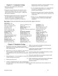 Chapter 5: Population Ecology