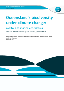 Queensland`s biodiversity under climate change: