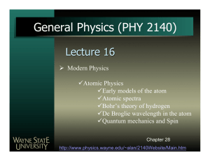 1 slide per page() - Wayne State University Physics and Astronomy