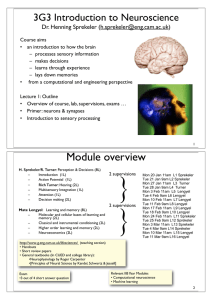 Module overview