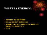 what is energy?