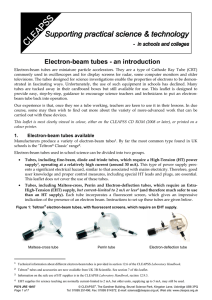 Electron-beam tubes