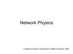 Network Physics