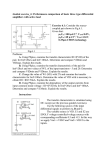 Performance comparison of basic three type differential amplifiers