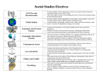 Social Studies Electives