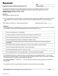 Imaging Procedure Safety Assessment Form